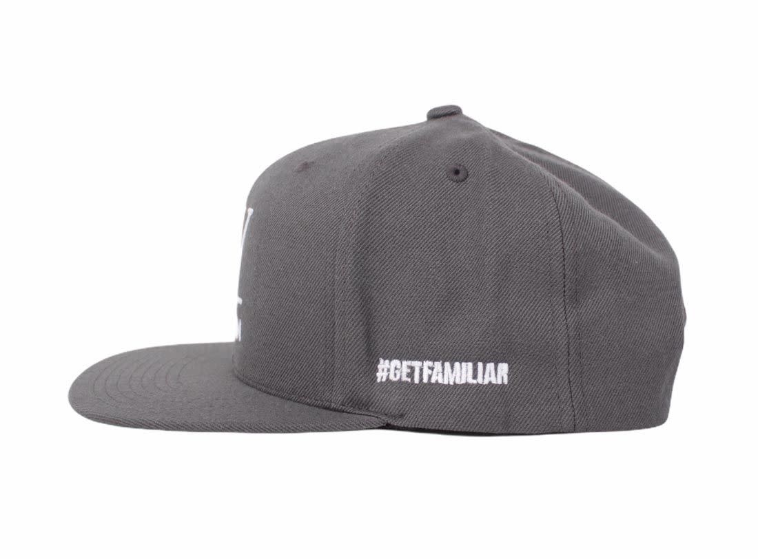 WLKN WLKN : Basic Signature Logo Snapback Charcoal