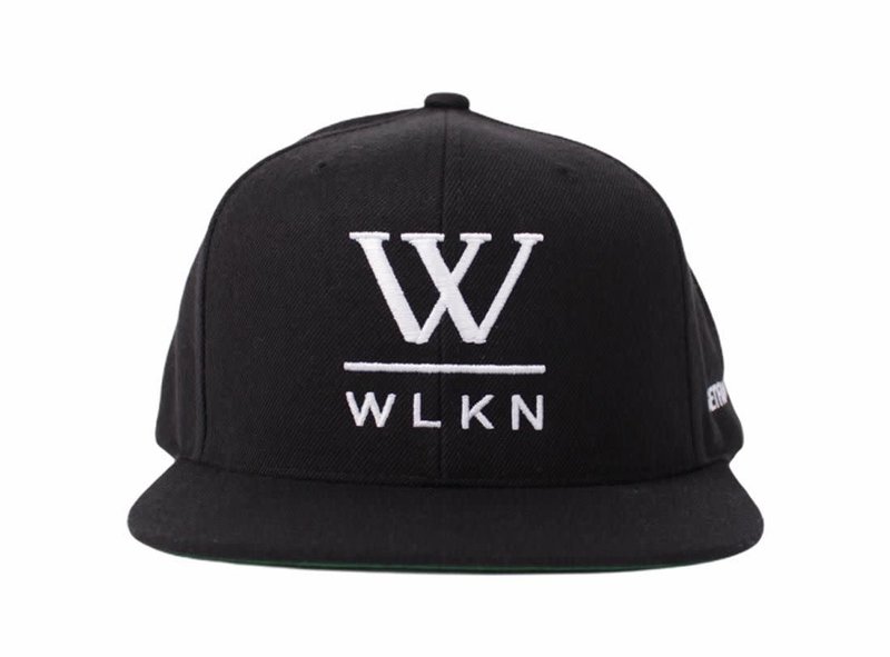 WLKN WLKN : Basic Signature x #GETFAMILIAR Logo Snapback Black
