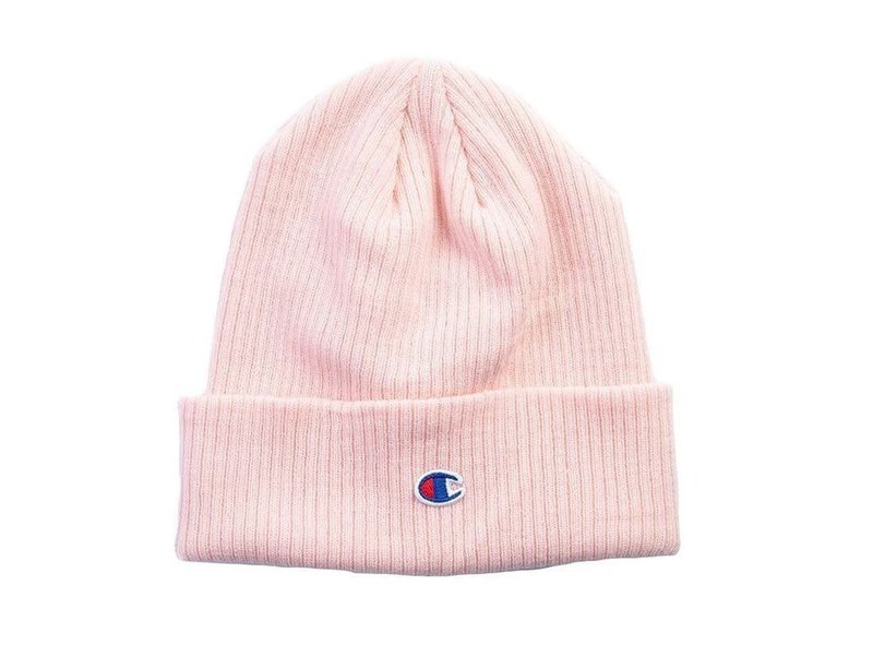 Champion Champion : Ribbed Knit Beanie Pink O/S