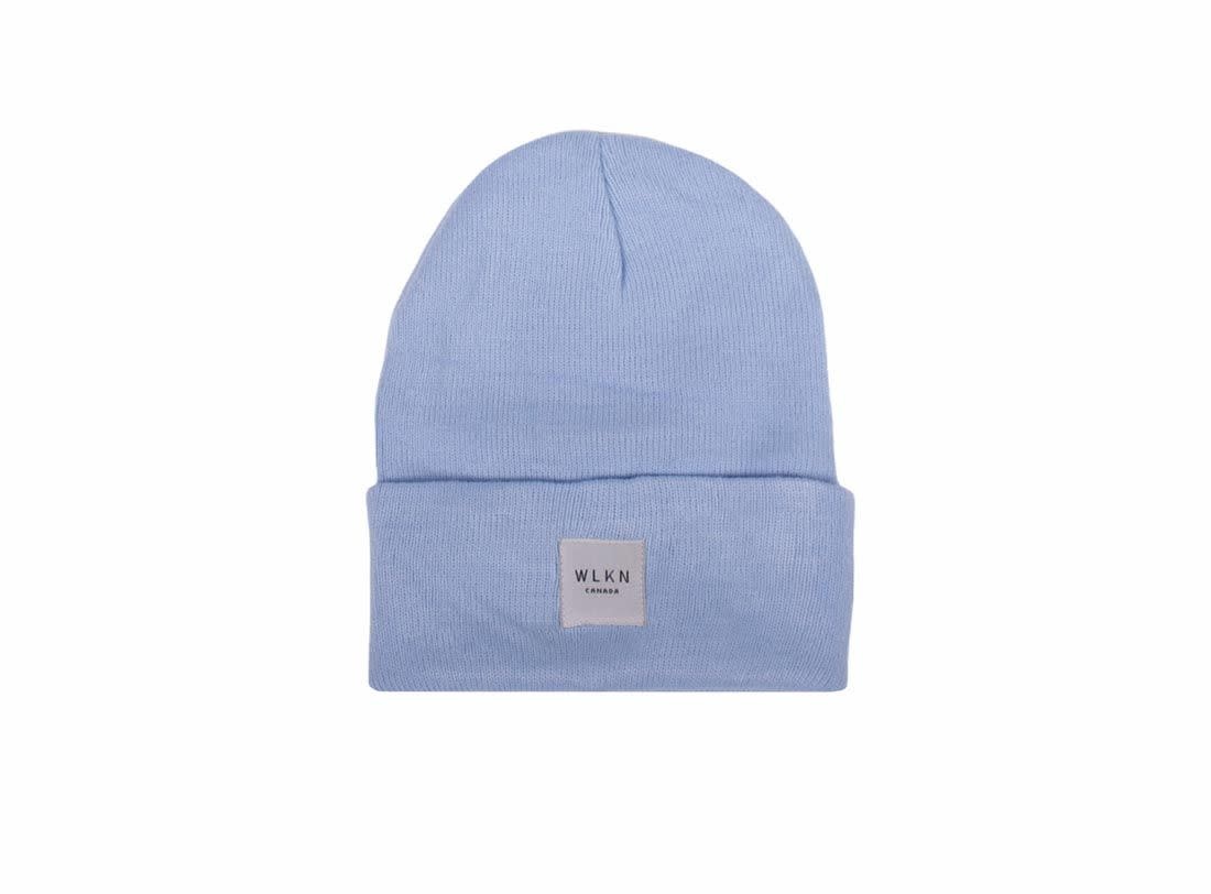 WLKN WLKN : Country Label Beanie - Pastel Blue