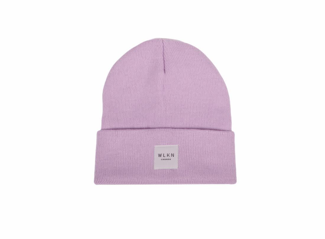 WLKN WLKN : Country Label Beanie - Lavender