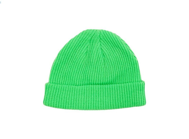 Hits Hits : The Tricot Short Beanie Neon Green O/S