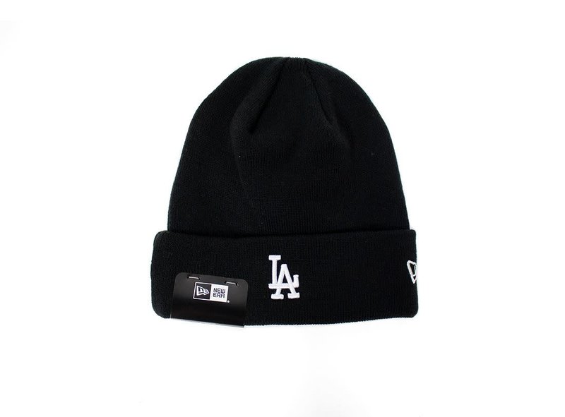 New Era New Era : Los Angeles Dodgers MLB Mini Logo Knit Cuff Beanie Black O/S
