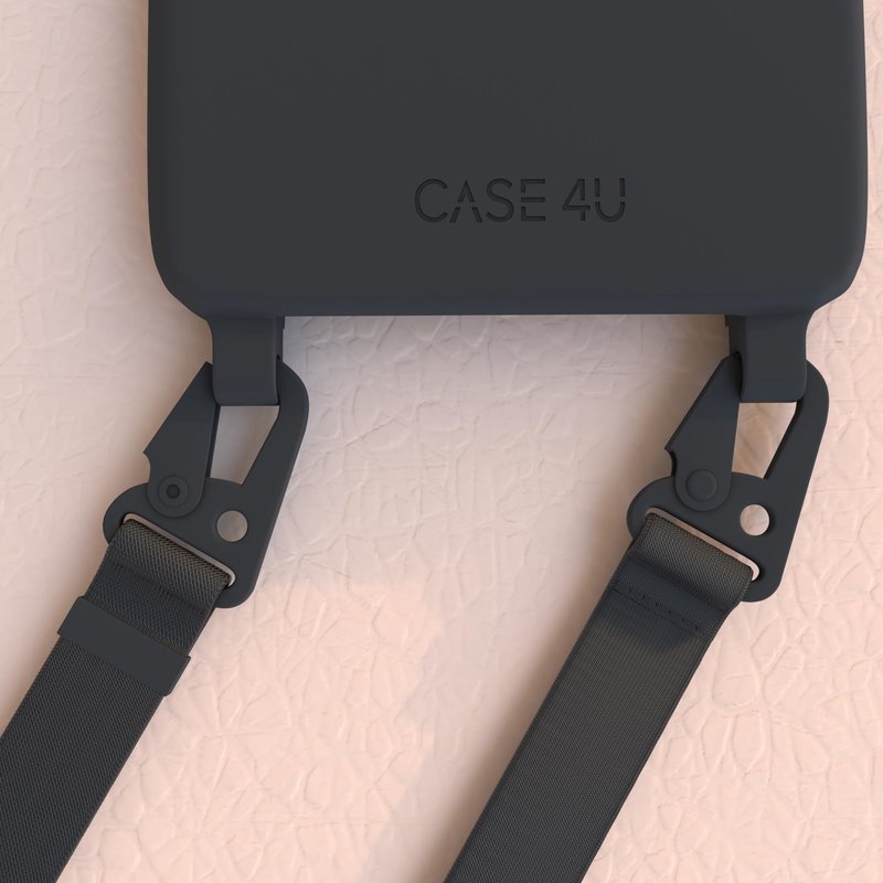 Case 4U : Matte Black Strap and Case