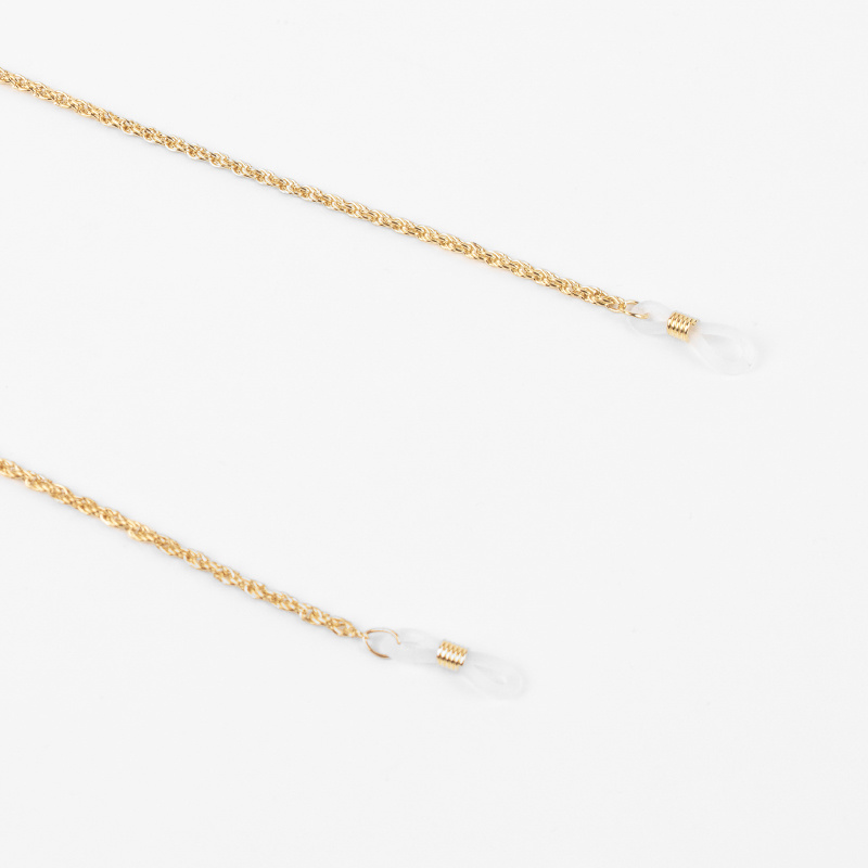 Hits Hits : Thin Gold Glasses Chain