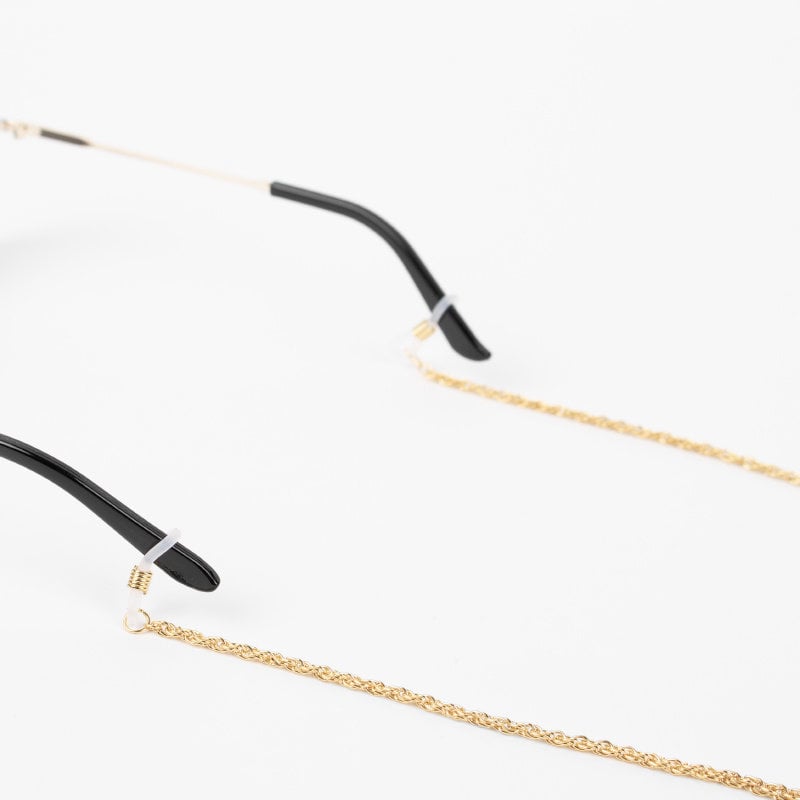 Hits Hits : Thin Gold Glasses Chain