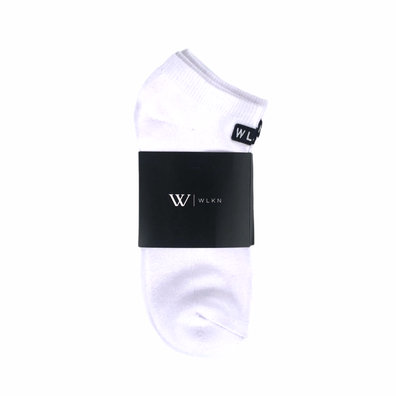 WLKN WLKN : Box Logo No Show Socks 3 Pack