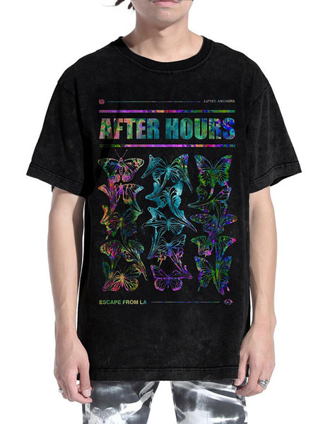 Lifted Anchors Lifted Anchors : Abel After Hours Short Sleeve Tee