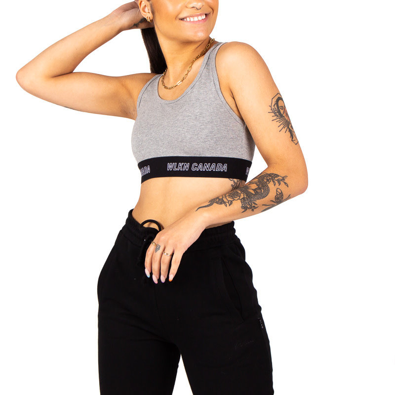 WLKN WLKN : Outline Goal Top, Heather Grey