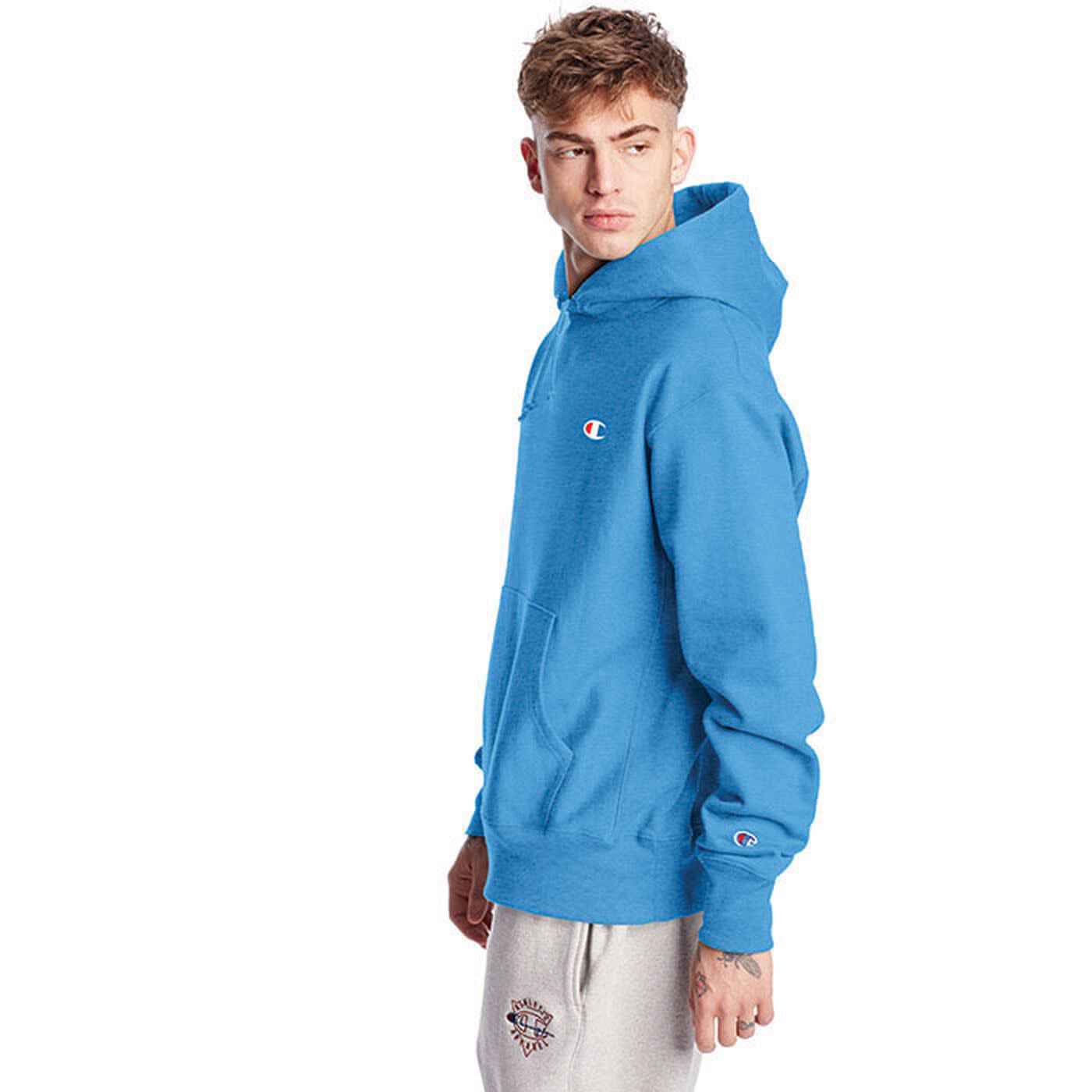 champion reverse weave mens water hoodie