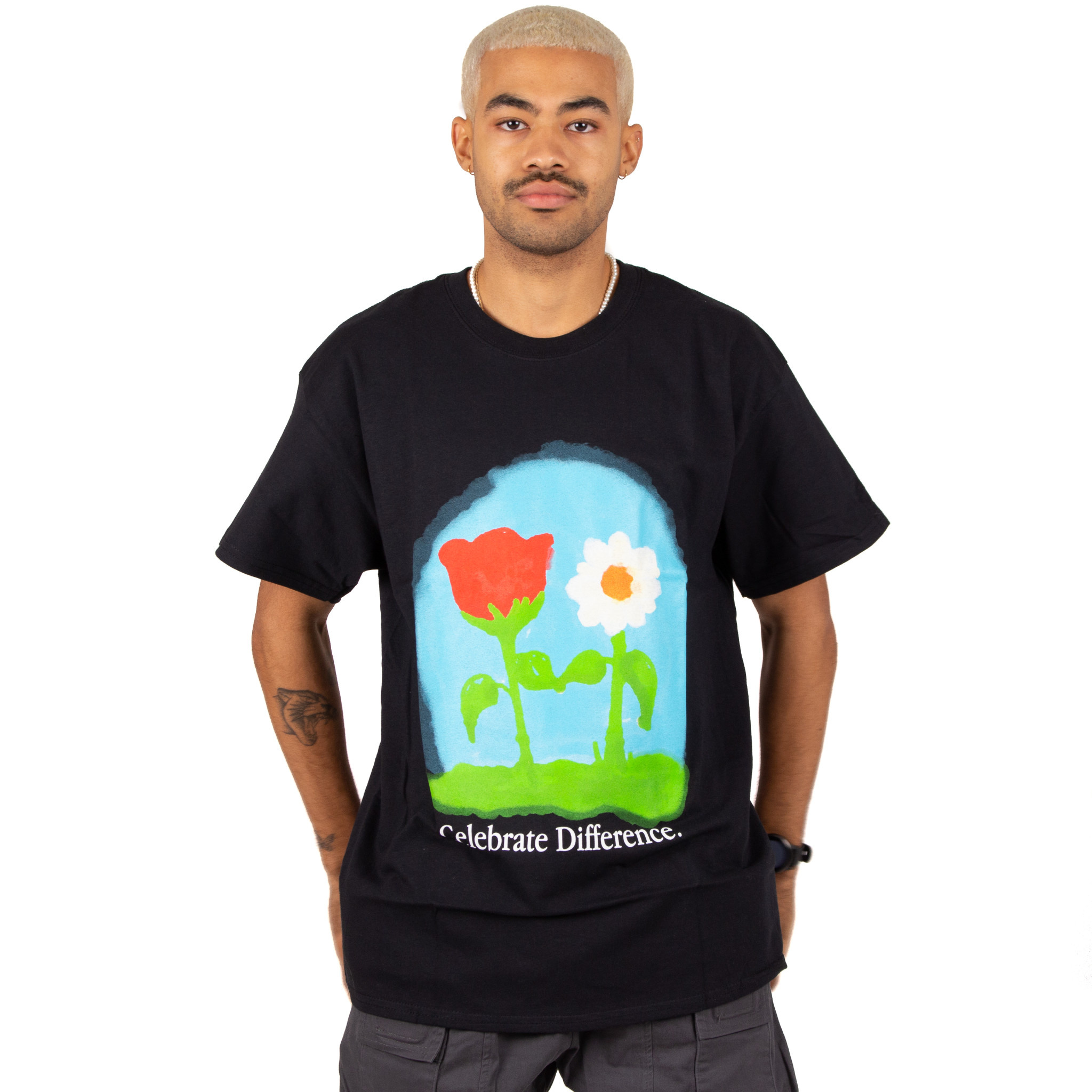 Petals & Peacocks : Celebrate Difference T-Shirt