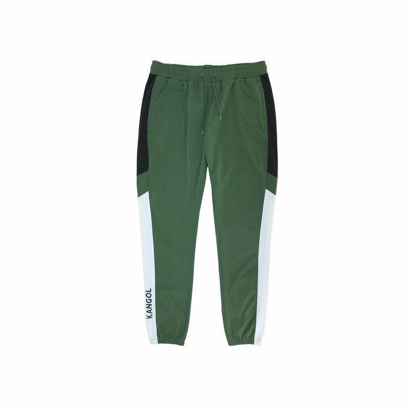 Kangol Kangol : Polyamid Track Pants - Green Combo
