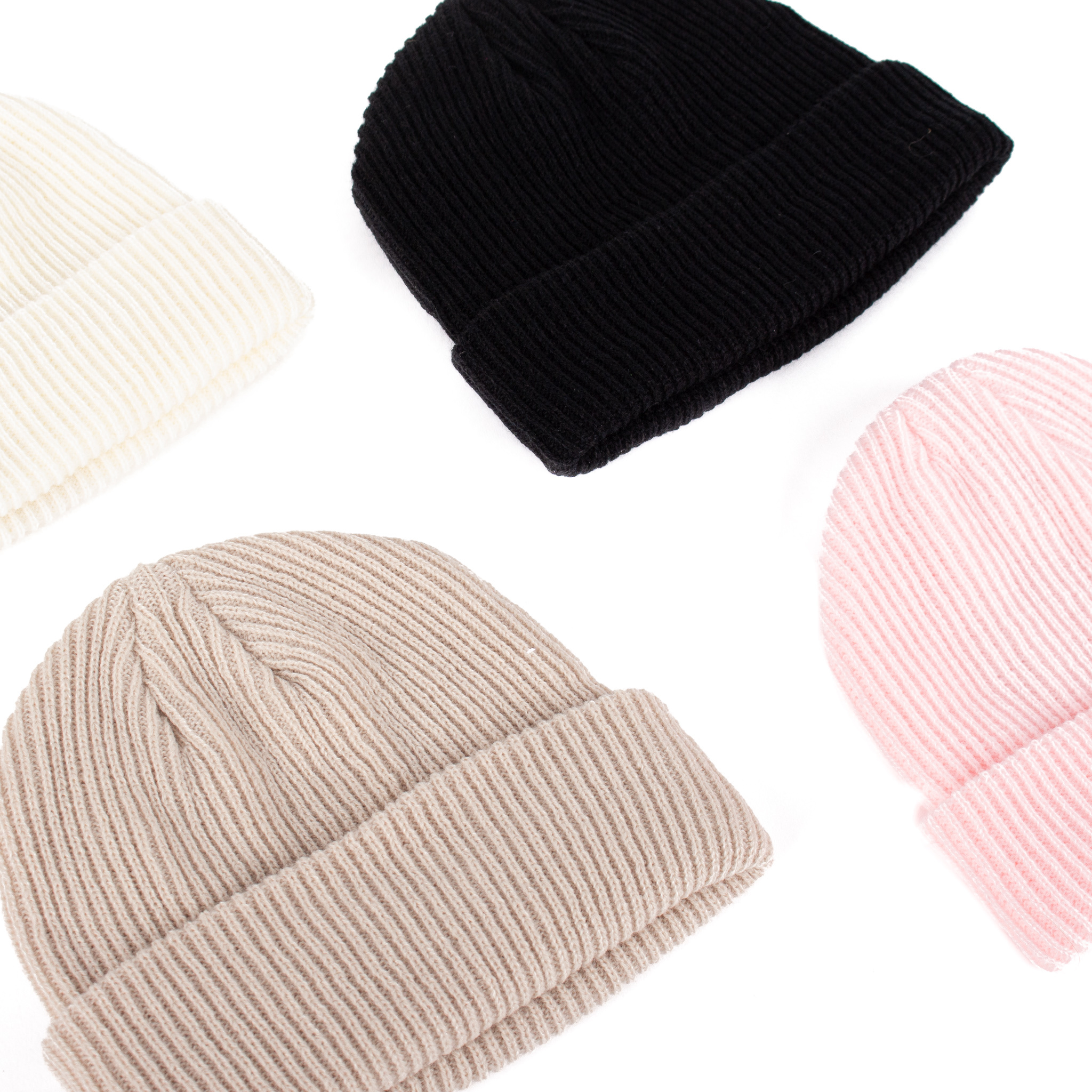 Hits Hits : The Tricot Short Beanie White