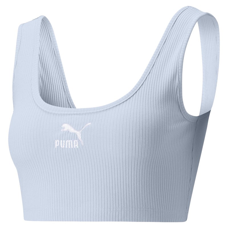 PUMA Puma : Classics Ribbed Crop Top