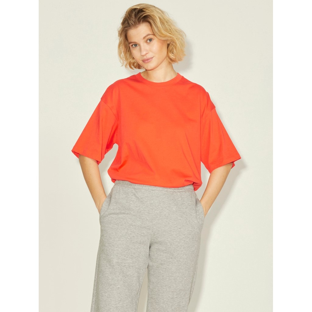 JJXX JJXX : Andrea Loose Tee - Cherry Tomato