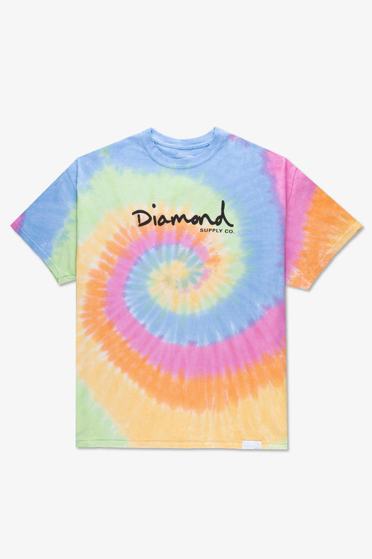 Diamond Supply Co. Diamond : Mickey Logo Tie Dye Tee