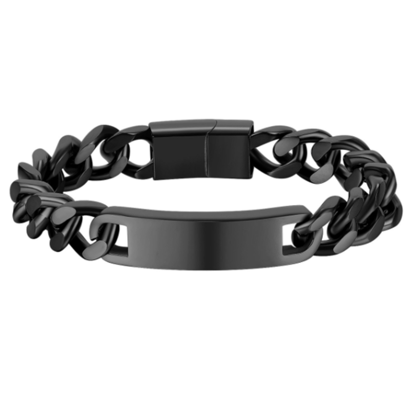 Hits HITS : Cuban Bracelet Black O/S