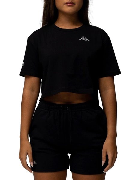 Kappa Kappa : Authentic Ghigax Crop Tee - Black