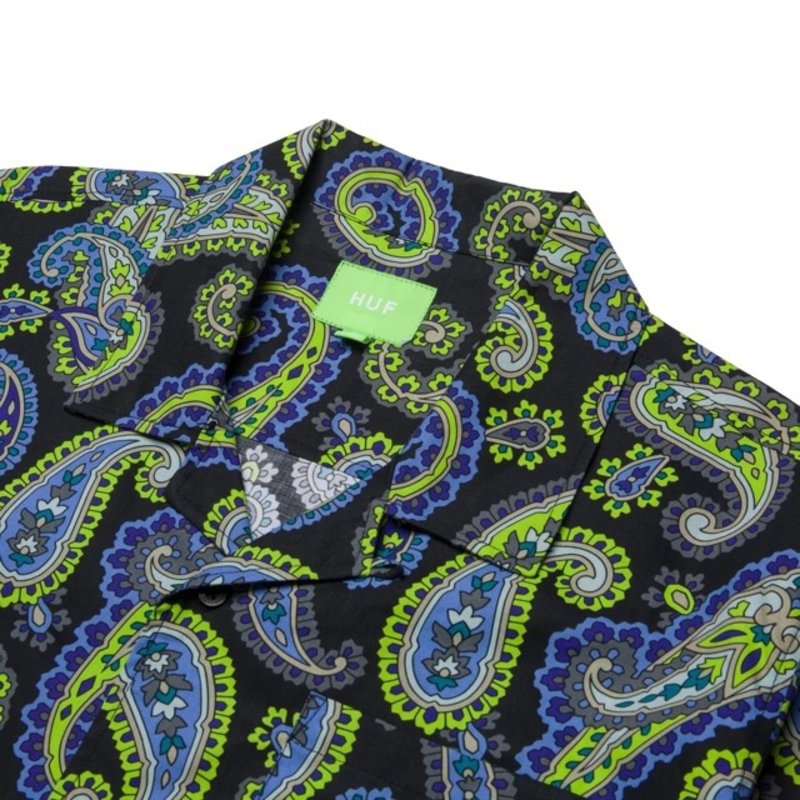 Huf HUF : Paisley S/S Woven Shirt