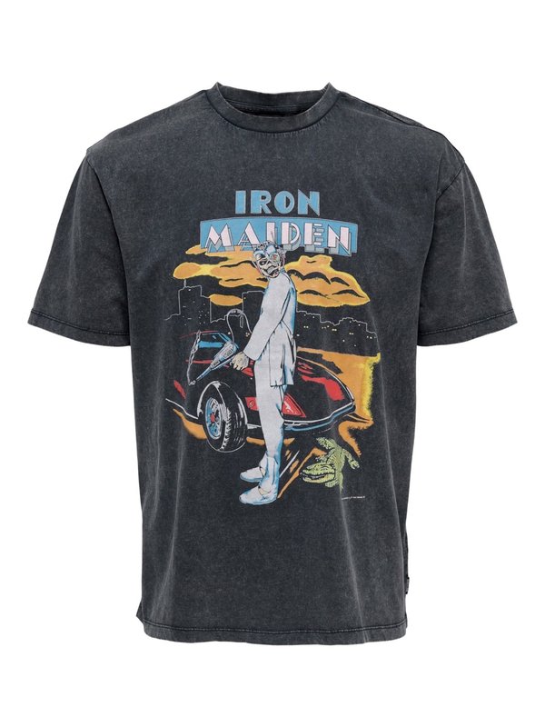 Only & Sons Only & Sons : Iron Maiden Relax S/S Tee