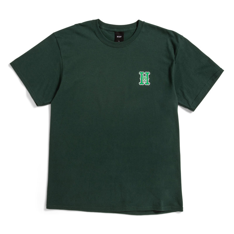 Huf HUF x Thrasher: High Point SS Tee - Forest Green
