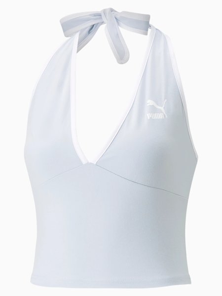 Puma Ballin' Cropped Jersey Tank Top