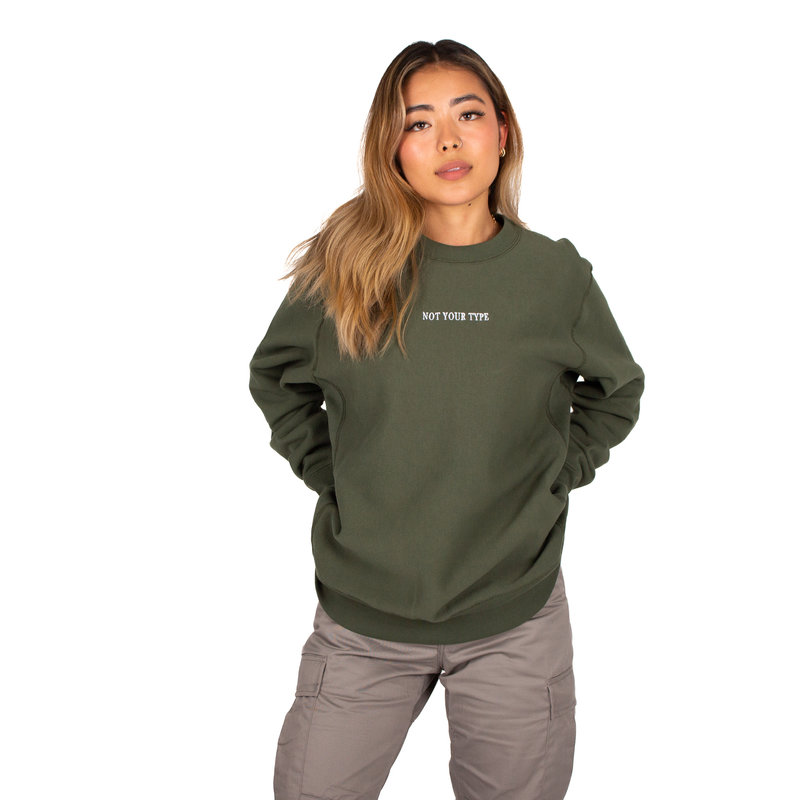 Not Your Type Not Your Type : Seaweed Classic Crewneck