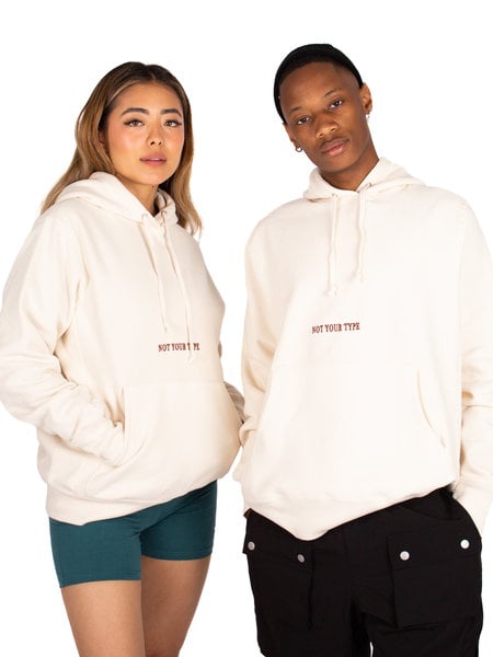 Not Your Type Not Your Type : Oat Classic Hoodie