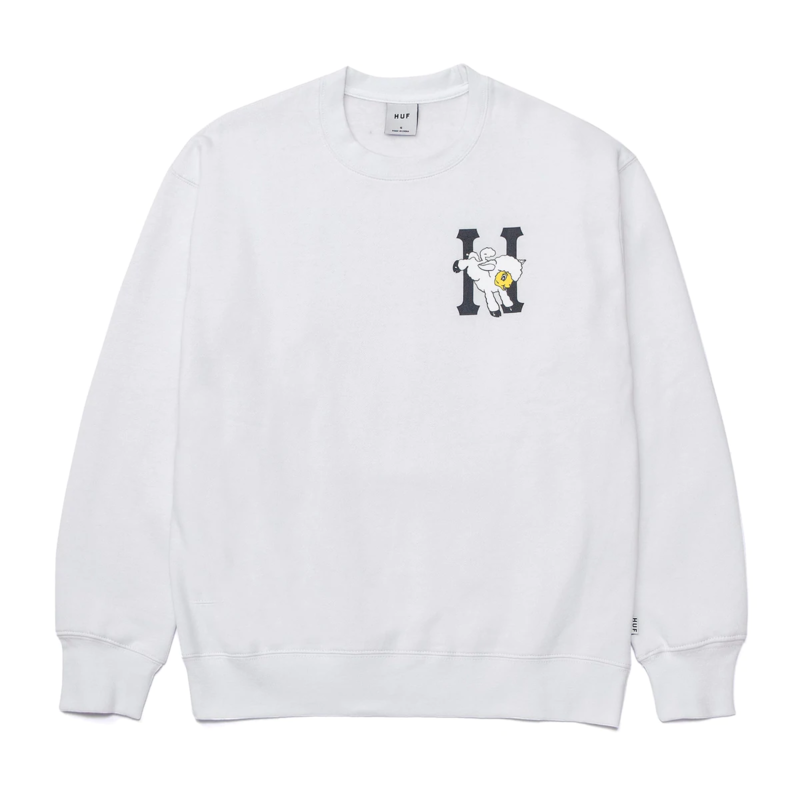 Huf HUF : Flocked Classic H Crew