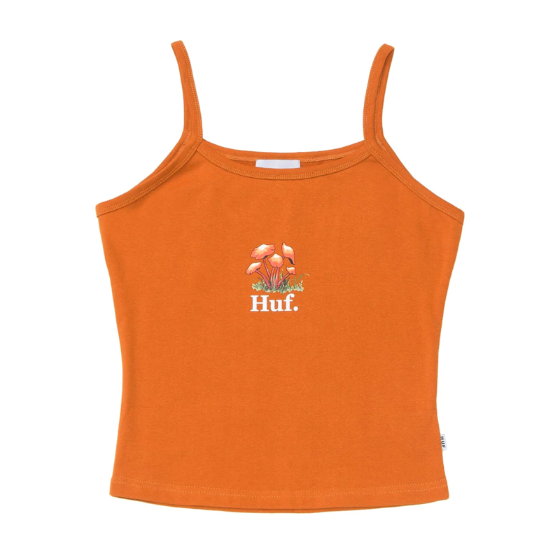 Huf HUF : Shroom Knit Tank Top - Burnt Orange