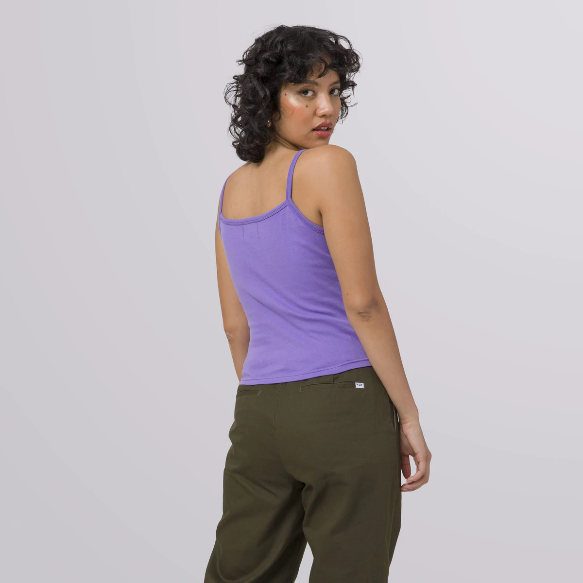 HUF : Shroom Knit Tank Top - Violet