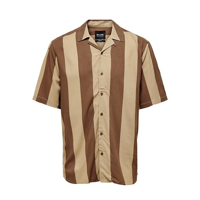 Only & Sons Only & Sons : Boyy Life SS Stripe Shirt