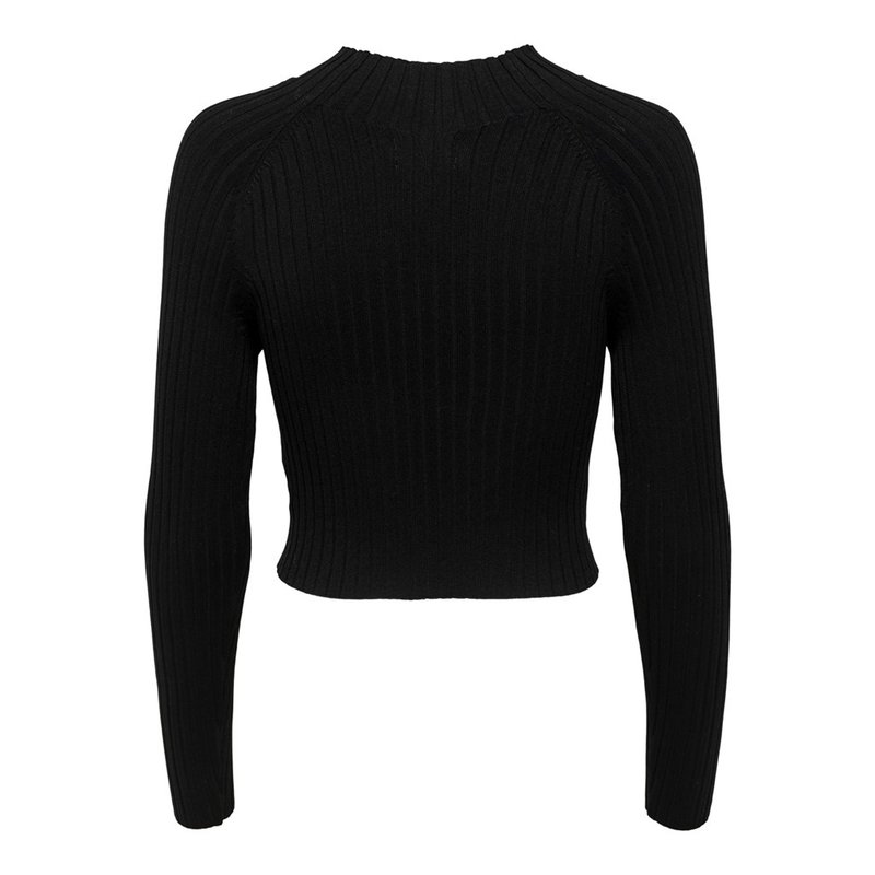 Only Only : Ella L/S Cropped Pullover Knit