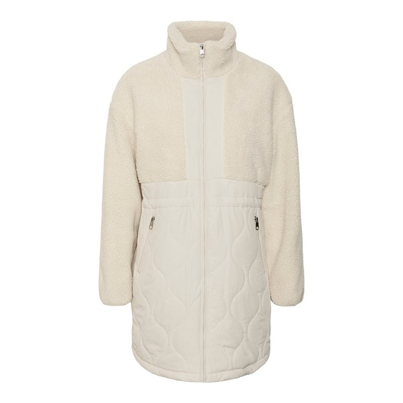 Vero Moda Vero Moda : Alison Teddy Quilted Coat