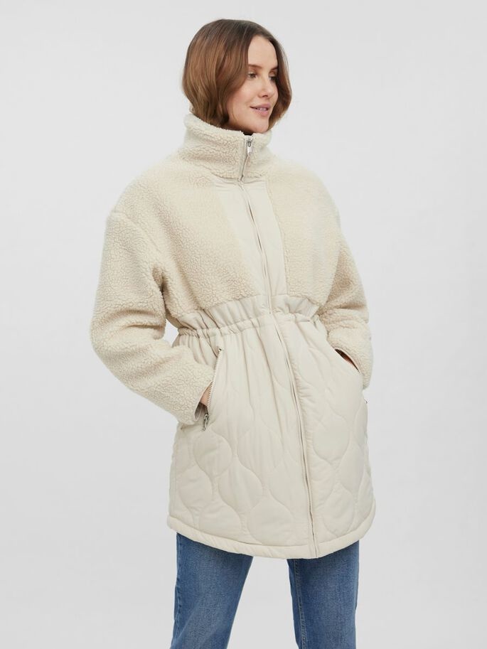 Vero Moda Vero Moda : Alison Teddy Quilted Coat
