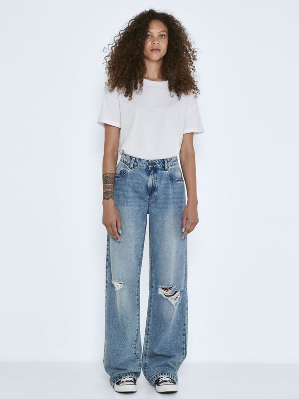 Noisy May Noisy May : Amanda Mid Waist Denim