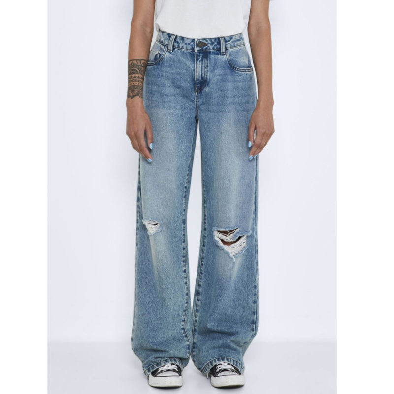 Noisy May Noisy May : Amanda Mid Waist Denim