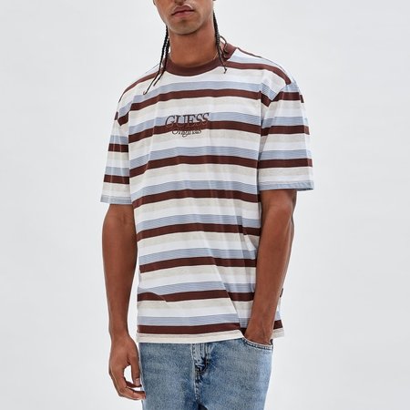 Guess Guess : Cole Heather Stripe Tee