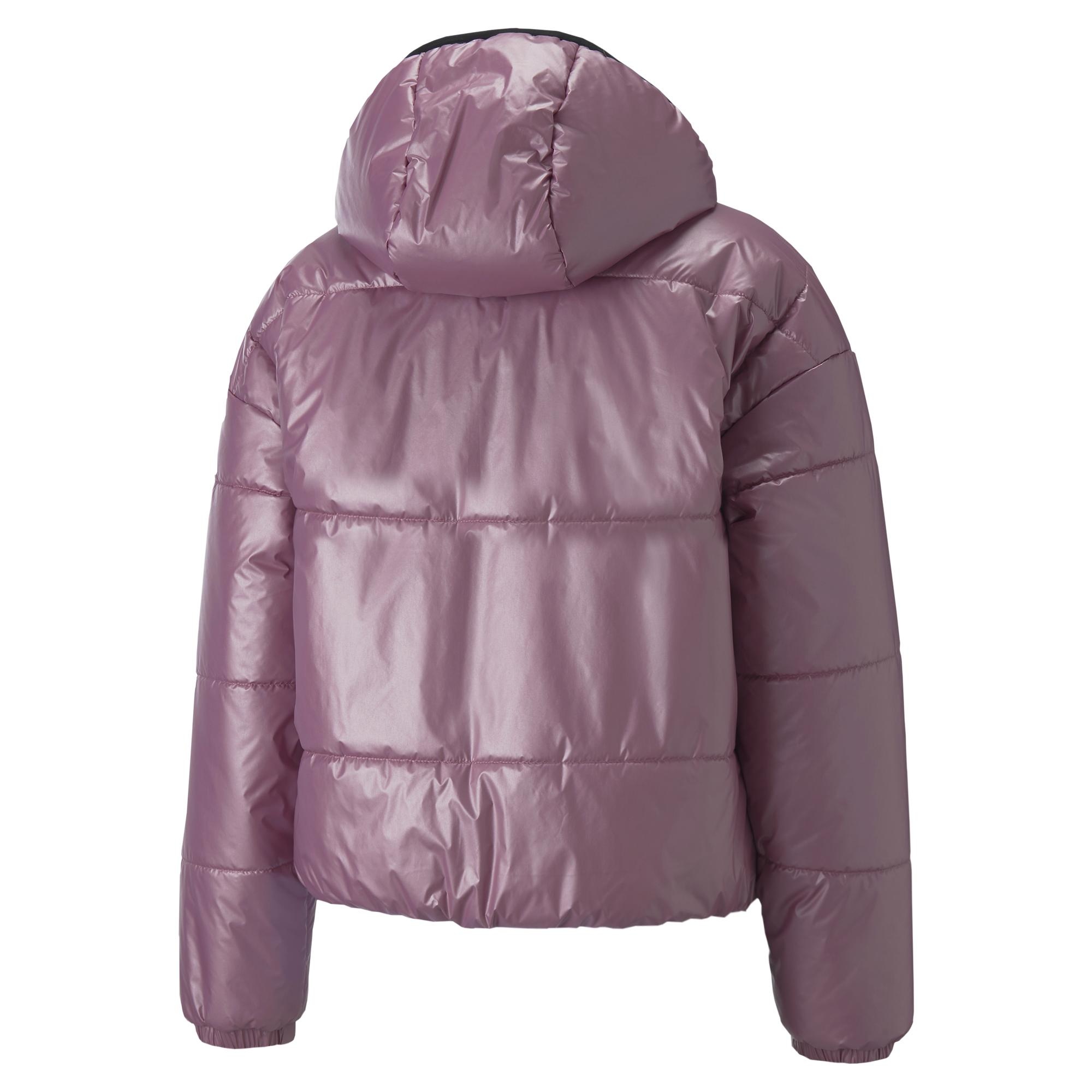 PUMA Puma : Hooded Shiny Padded Jacket