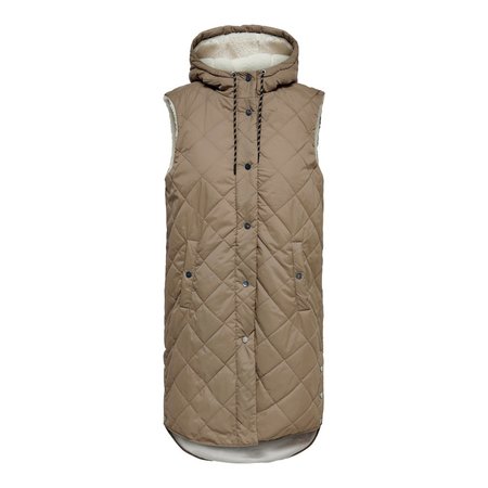 Only Only : Sandy Quilted Waistcoat