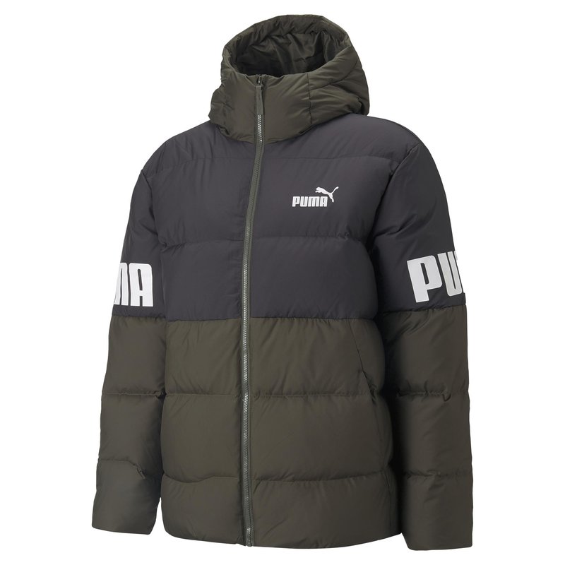 PUMA Puma : Power Hooded Down Puffer