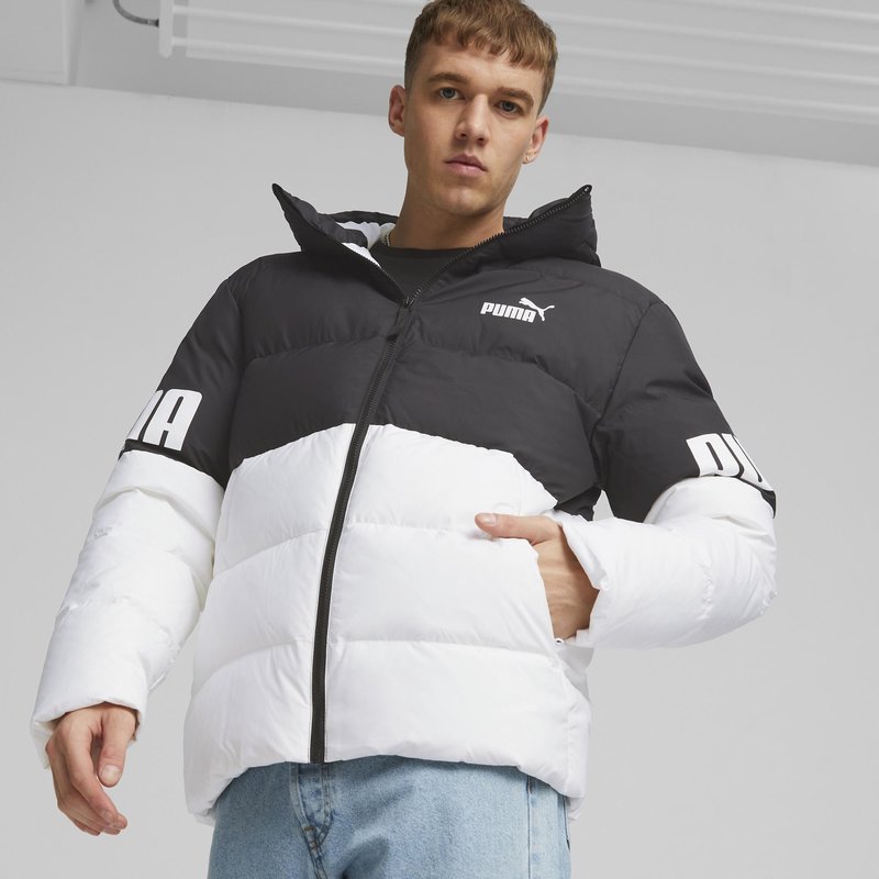 PUMA Puma : Power Hooded Down Puffer