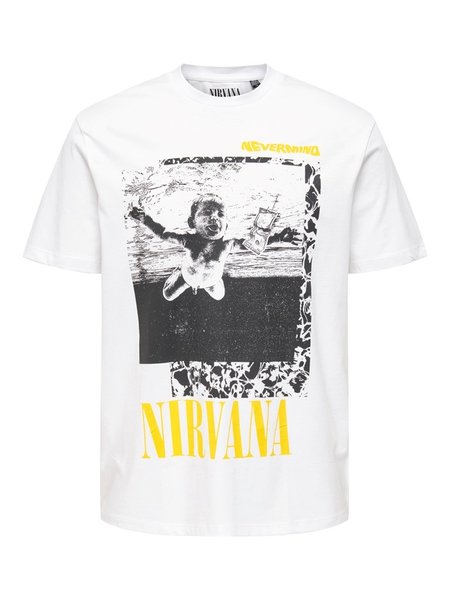 Only & Sons Only & Sons : Nirvana SS Tee