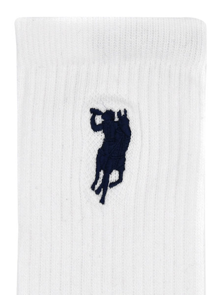 40's & Shorties 40's & Shorties : Horseback Socks 2Pack - White