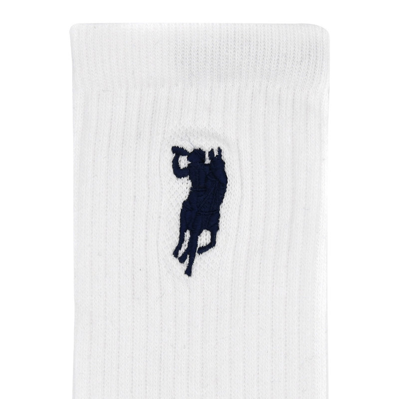 40s & Shorties 40's & Shorties : Horseback Socks 2Pack - White