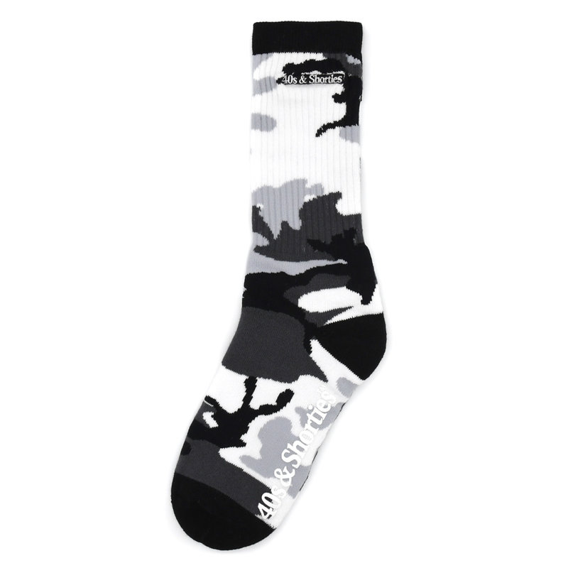 40s & Shorties 40's & Shorties : Snow Camo Socks