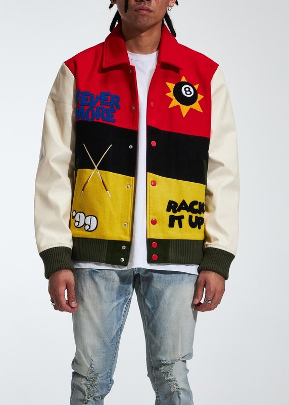 Lifted Anchors Lifted Anchors : Party Varsity Jacket