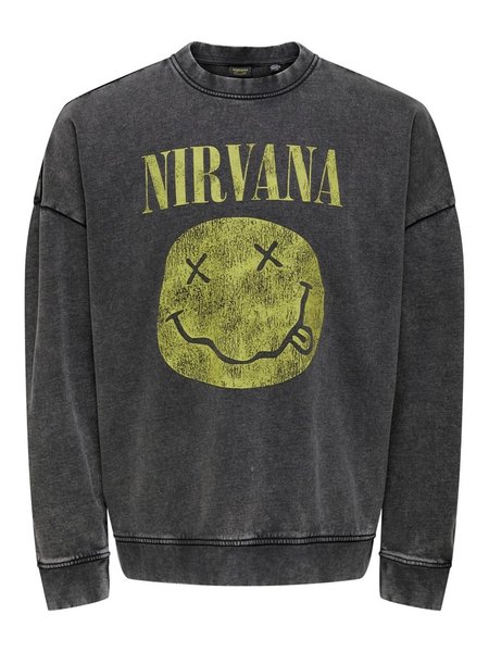 Noisy May Only & Sons : Nirvana Relax Crewneck