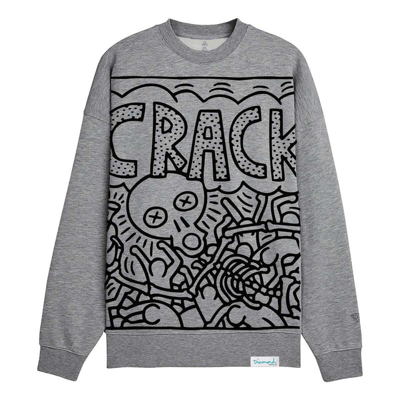 Diamond Supply Co. Diamond : Crack is Wack Crewneck