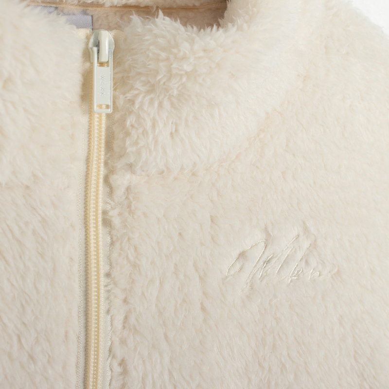 WLKN WLKN : Girl Junior Script Quarter Zip Sherpa